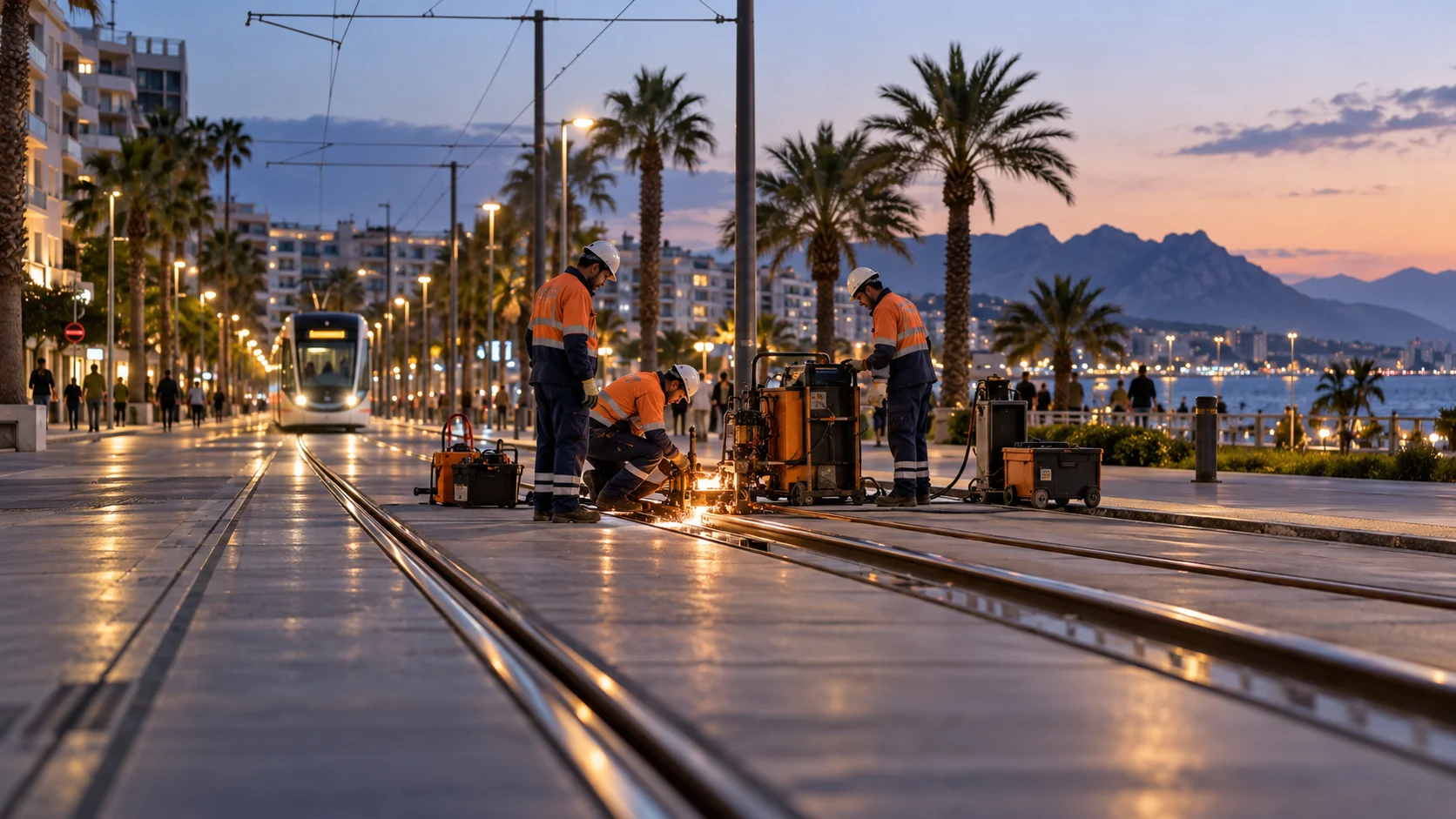 Antray Stage 3 Rail System Welding