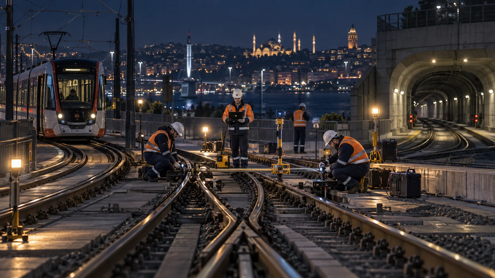 Istanbul Metro and Tram Line Maintenance Works