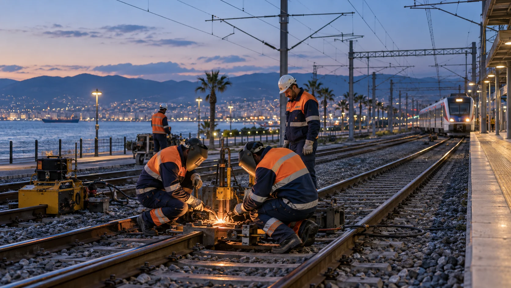 TCDD Regional Directorates and İZBAN Welding Projects